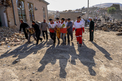 زلزله‌زدگان روستای باجه باج از توابع ورزقان - آذربایجان شرقی